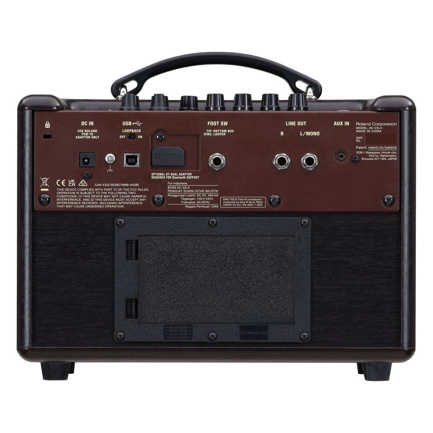 Boss AC-22LX Acoustic Amplifier with Bluetooth Module