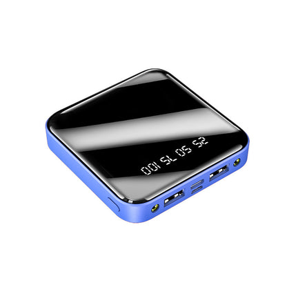 Mini Power Bank 20000 Mah Portable Mirror Digital Display Power Bank