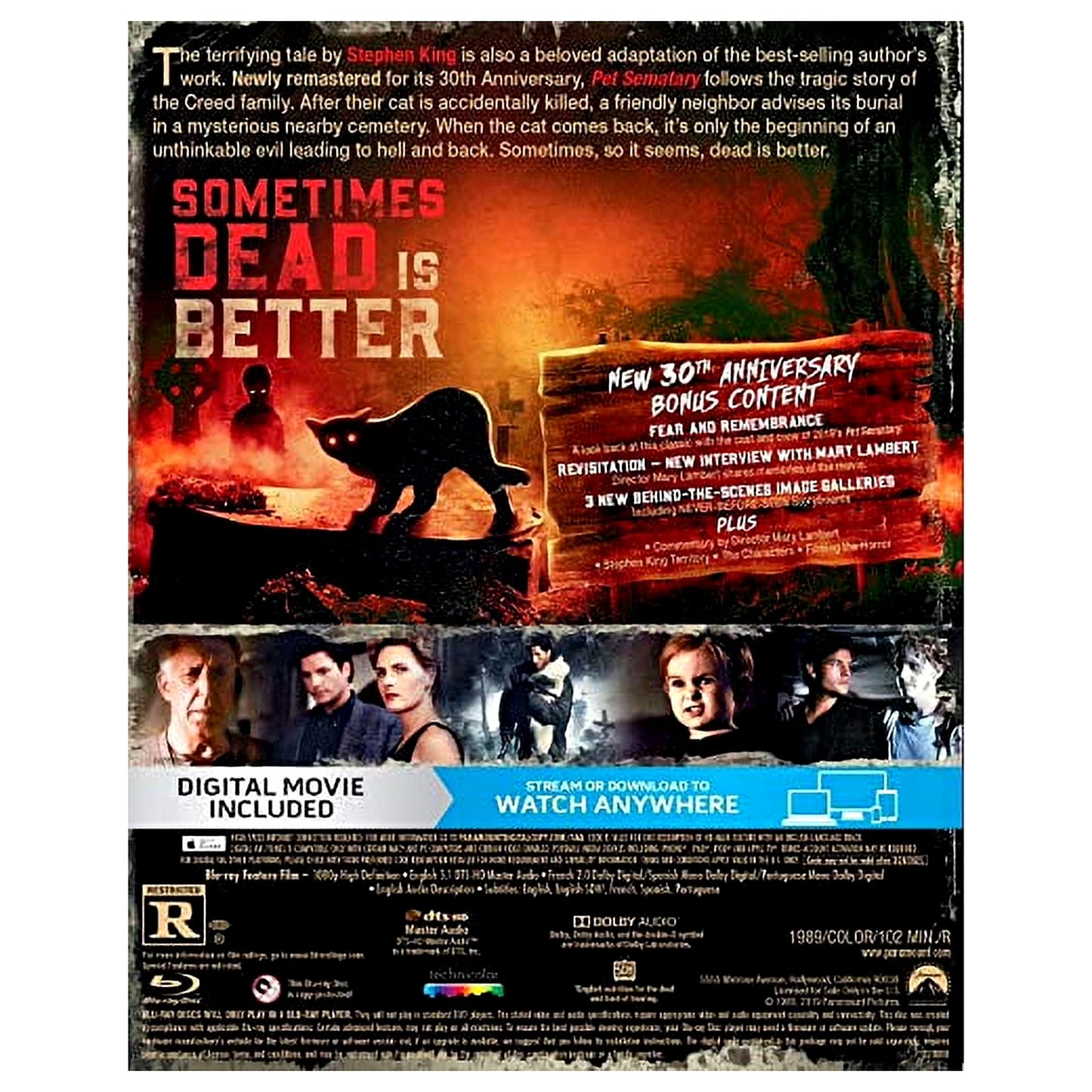 Pet Sematary [Blu-Ray]