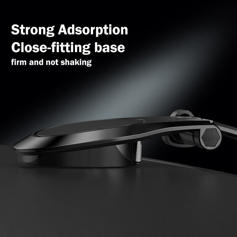 360° Rotation Magnetic Phone Holder Foldable Car Mount Stand Dashboard Universal