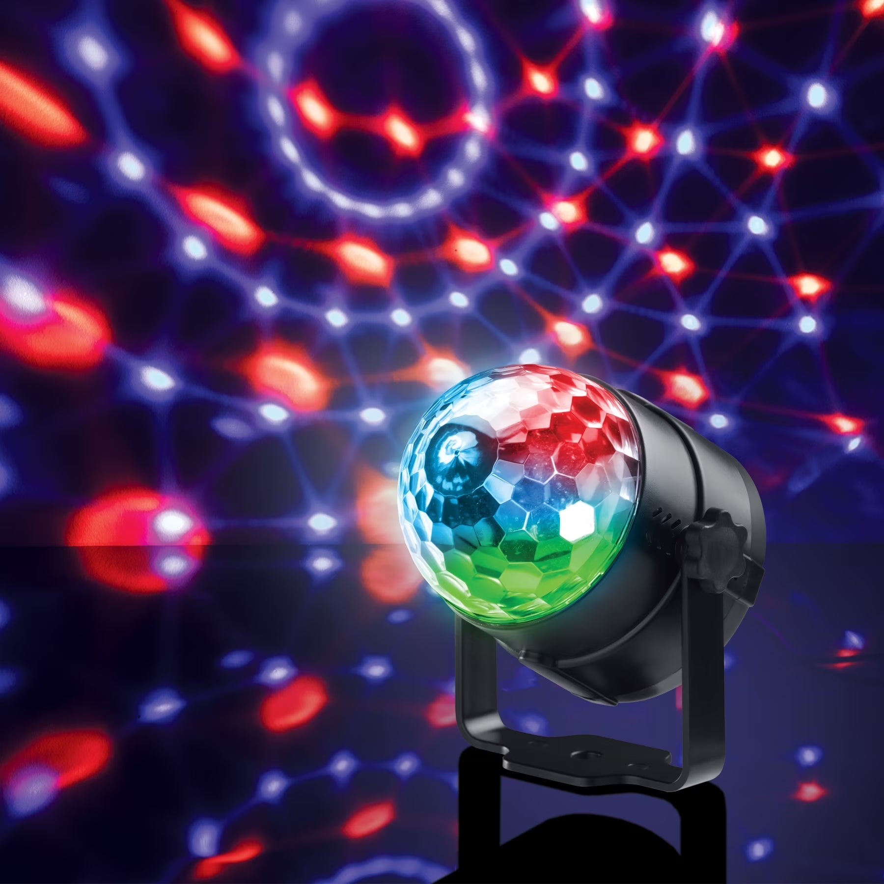 Multicolor LED Disco Party Projector, Rotating Light Show, Usb-Powered