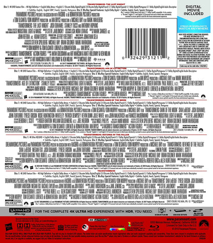 Transformers: the Ultimate 5-Movie Collection