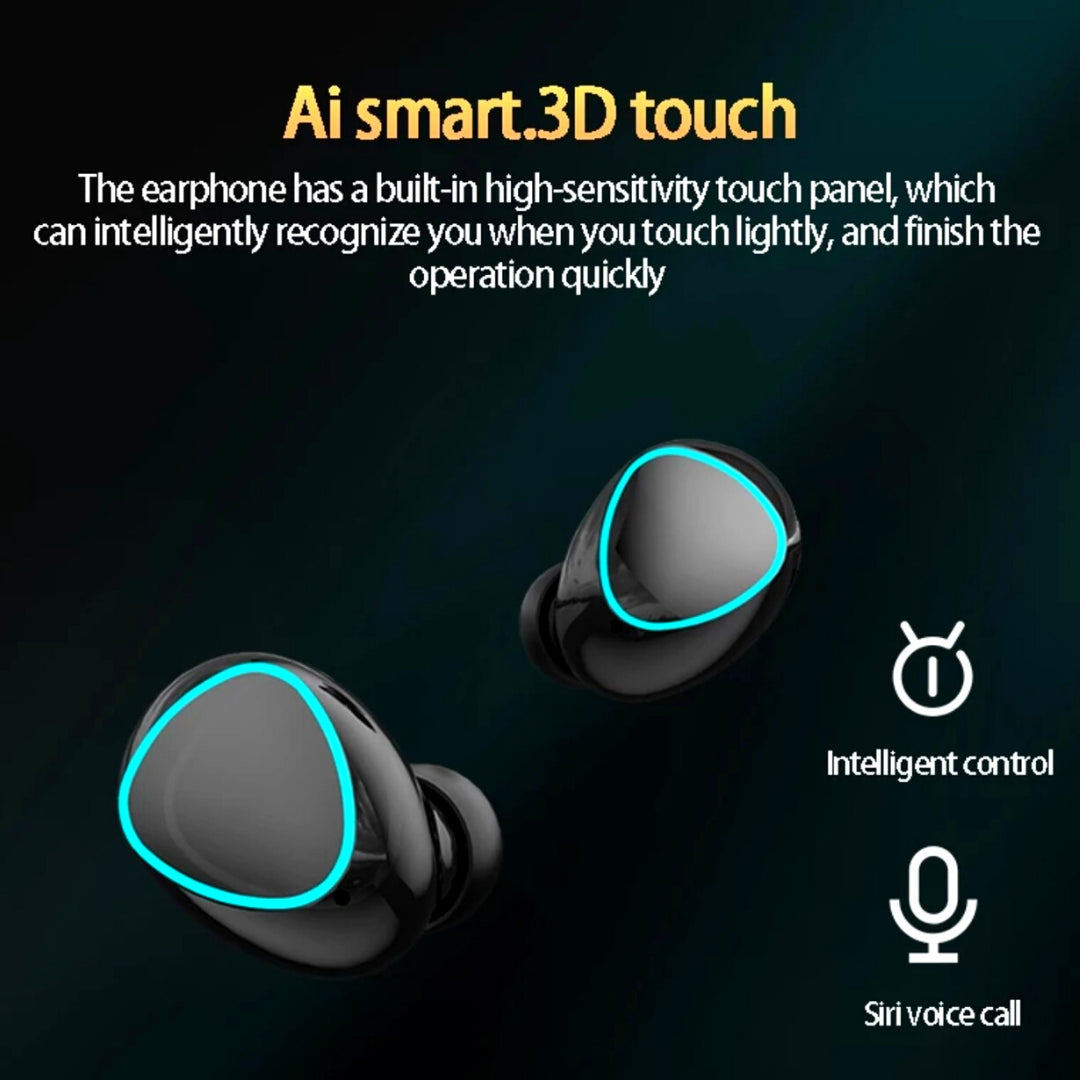 Couple Headphones Bluetooth Earbuds Wireless Earphone Waterproof for Any Phone