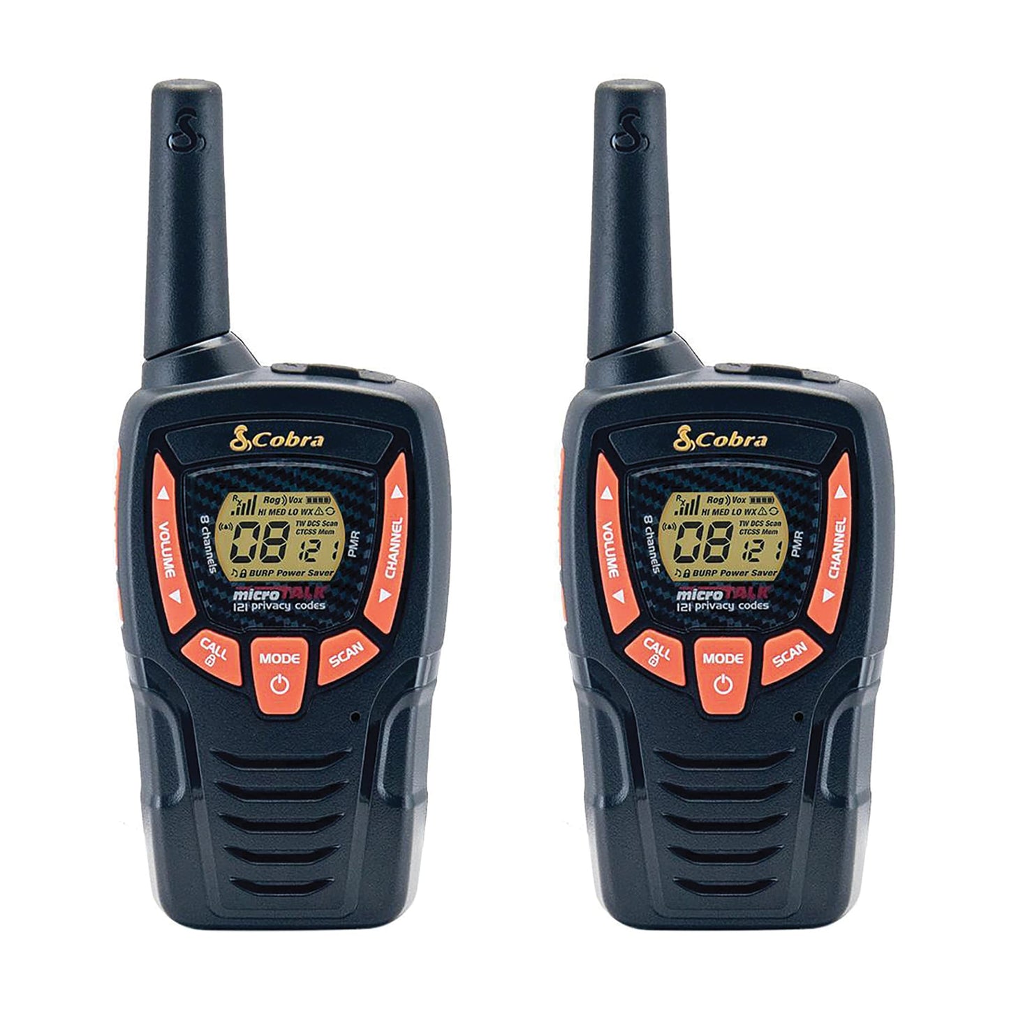 Microtalk Gmrs/Frs Walkie Talkies Pair, Black, Cxt390