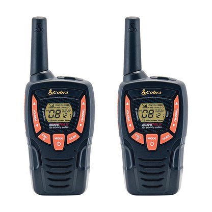 Microtalk Gmrs/Frs Walkie Talkies Pair, Black, Cxt390