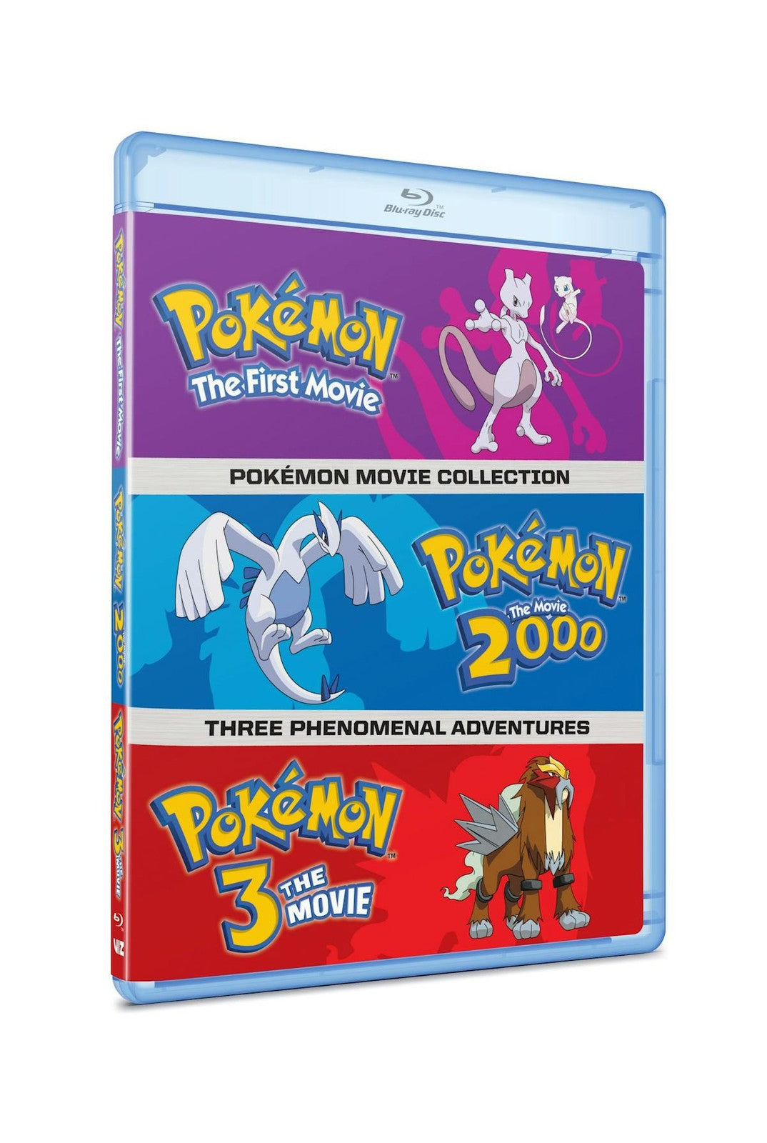 Pokémon - the First Movie / Pokemon - the Movie 2000 / Pokémon 3 Blu-Ray Veron