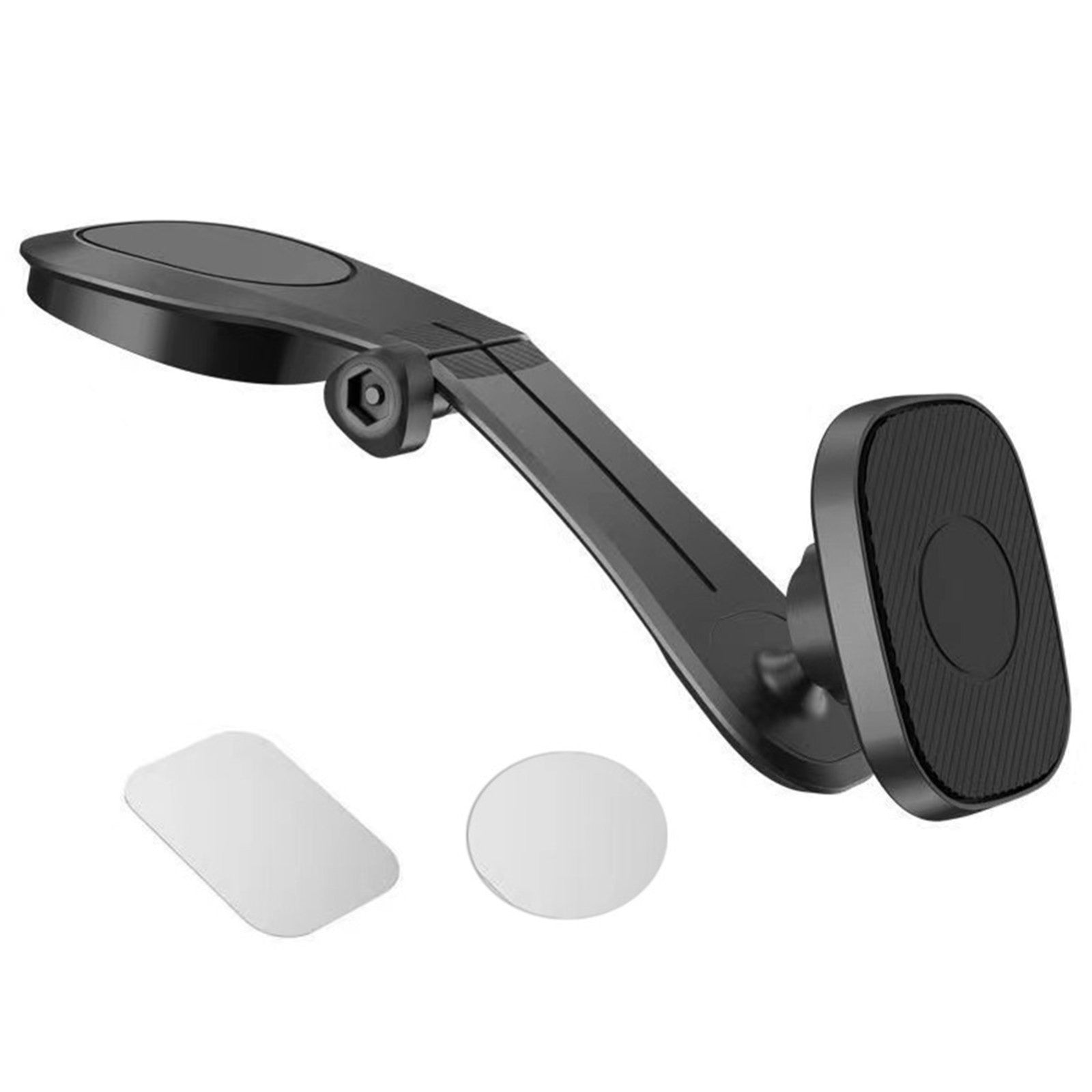 360° Rotation Magnetic Phone Holder Foldable Car Mount Stand Dashboard Universal