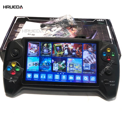 Portable Retro Video Game Classic Console Player 16Gb 7 Inch Game Screen Display ,Support Dual Players, over 6000 Games Children