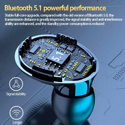 Couple Headphones Bluetooth Earbuds Wireless Earphone Waterproof for Any Phone