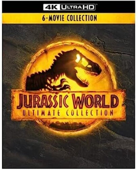 Jurassic World Ultimate Collection [New 4K UHD Blu-Ray] Black, with Blu-Ray, 4