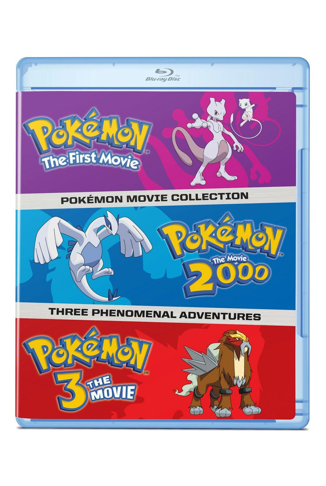 Pokémon - the First Movie / Pokemon - the Movie 2000 / Pokémon 3 Blu-Ray Veron