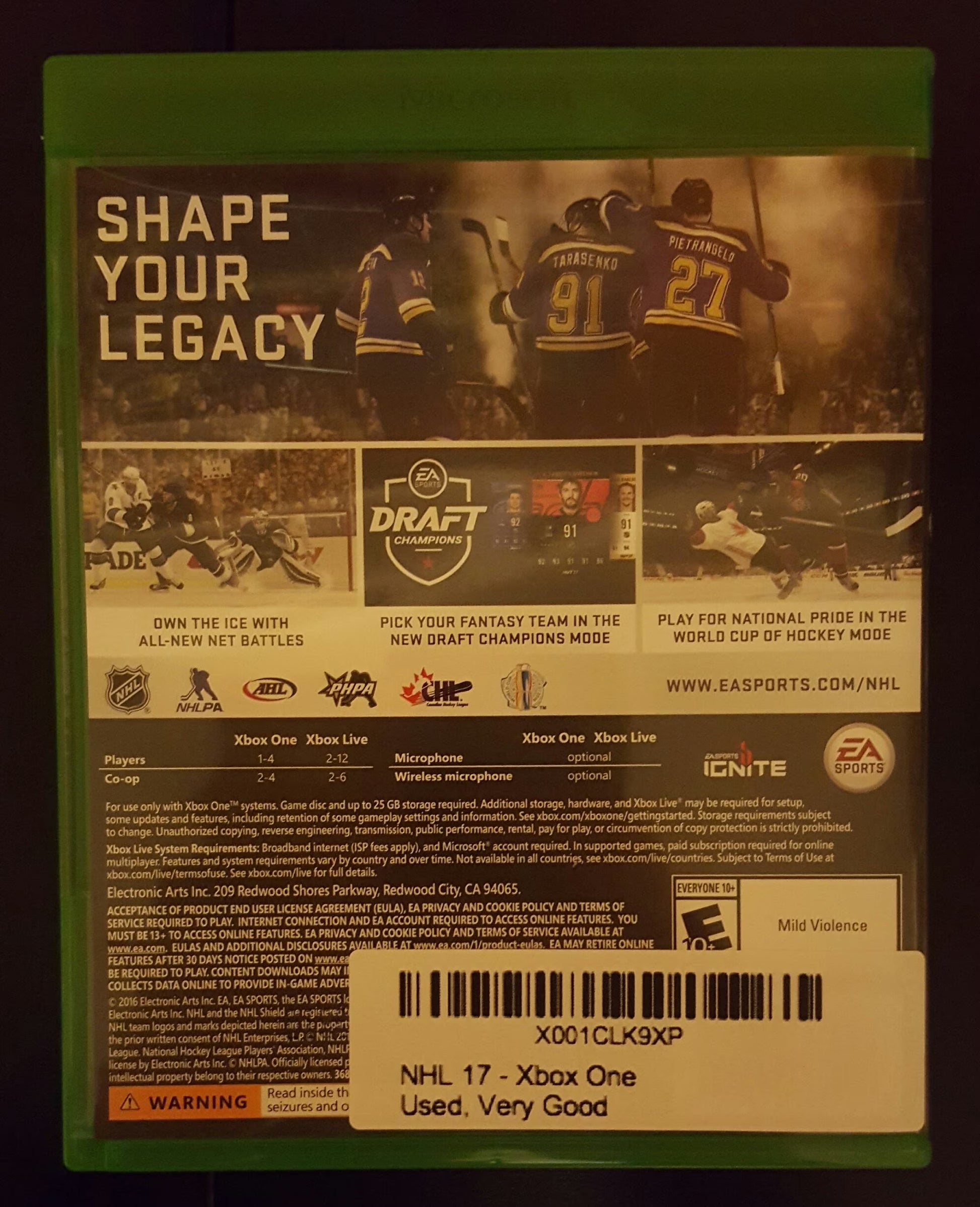 NHL 17 - Xbox One