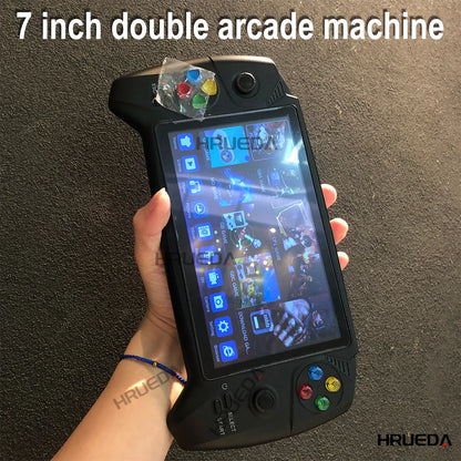Portable Retro Video Game Classic Console Player 16Gb 7 Inch Game Screen Display ,Support Dual Players, over 6000 Games Children