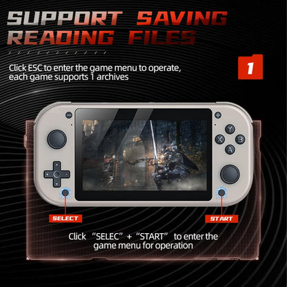 Retro Handheld Video Game Console up for 700 PS1 Games 4.3 Inch IPS Screen Portable Pocket Video Player for PSP GBA Gift
