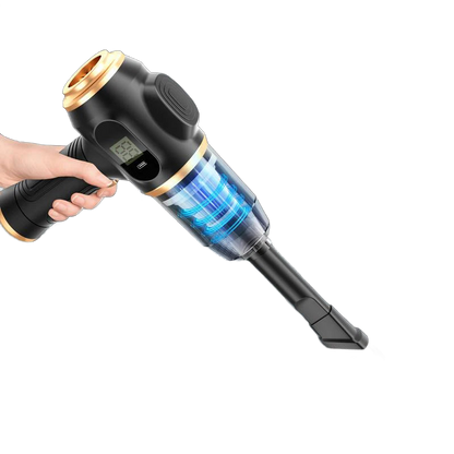Belibuy 6-in-1 Handheld Cordless Car Vacuum Cleaner with Smart Display - 19000Pa Powerful Portable Solution for Home, Office, and Pet Care